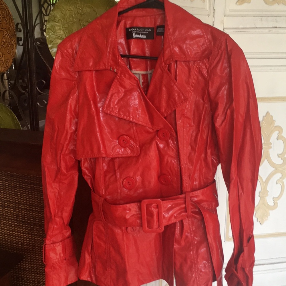 Red jacket